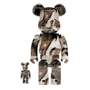 Tōshūsai Sharaku Be@rbrick 100% & 400% set Brand New